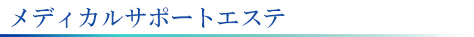 メディカル・サポート・エステ、神奈川・横浜でフェイシャルケア
